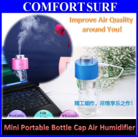 Mini USB Portable Water Bottle Caps Air Fresh Humidifier